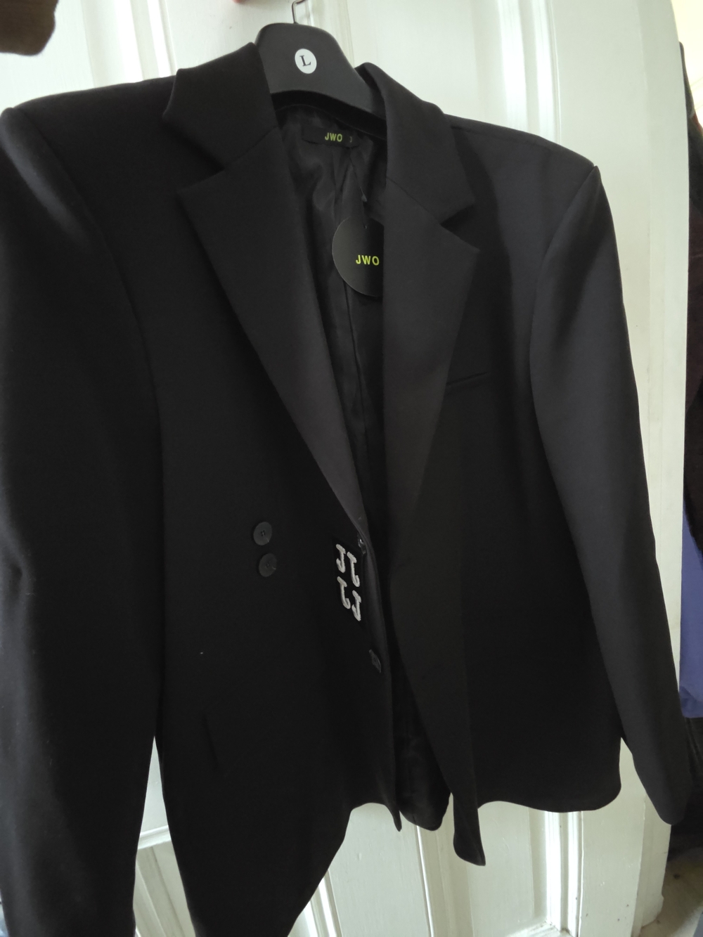 Men's Black Tailored Blazer